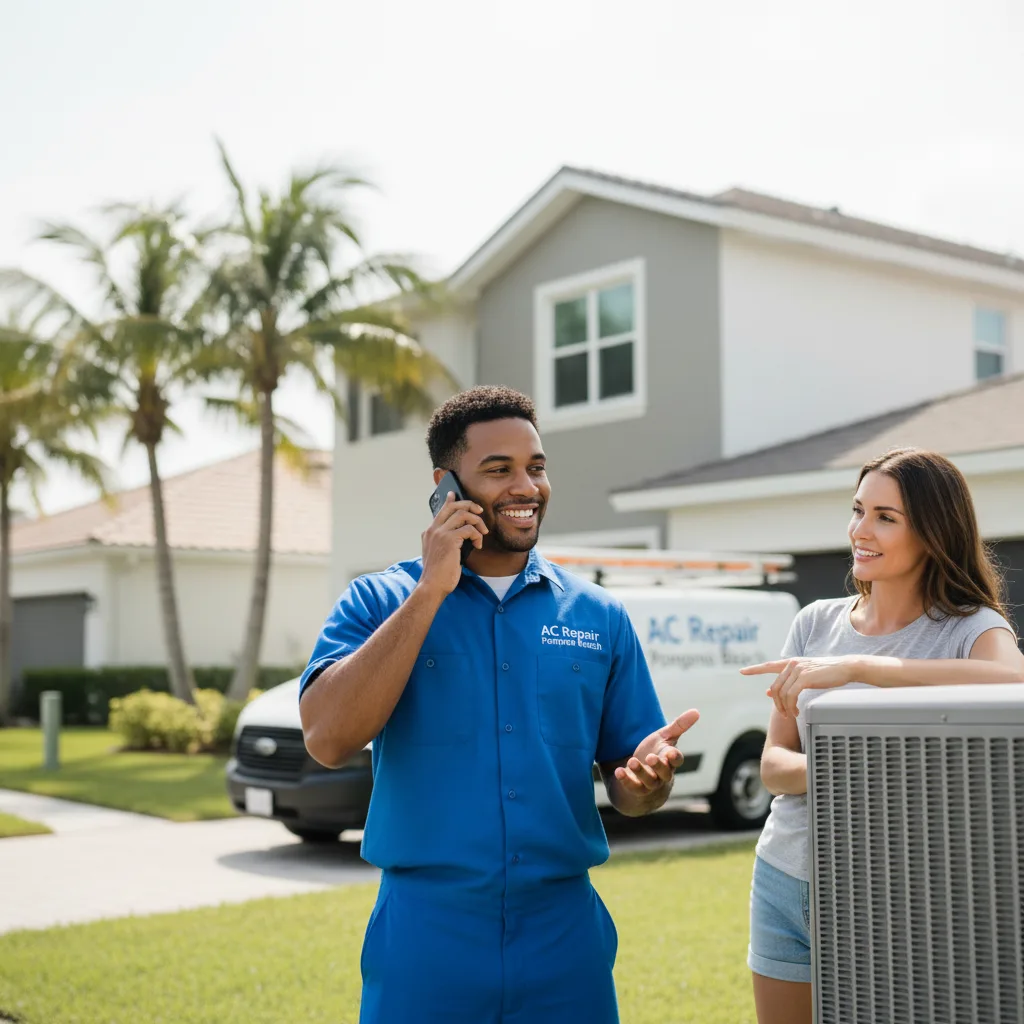 AC Repair Pompano Beach customer support in Harpswell